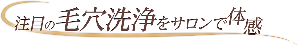 注目の毛穴洗浄をサロンで体感